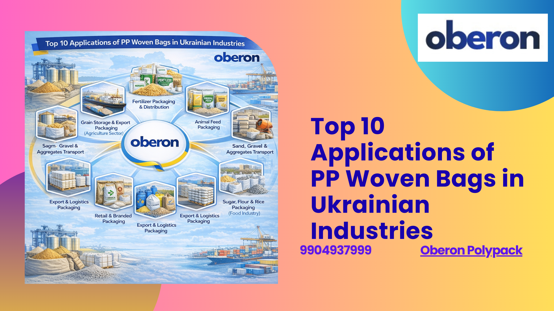 Top 10 Applications of PP Woven Bags in Ukrainian Industries